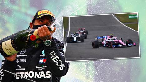 Beim Eifel-GP auf dem Nürburgring stellt Lewis Hamilton den Sieg-Rekord von Michael Schumacher ein, während Nico Hülkenberg für ein sensationelles Comeback sorgt und sogar vor Sebastian Vettel ins Ziel kommt.