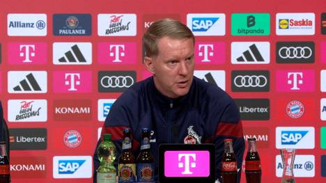 Trotz 0:2-Niederlage gegen den FC Bayern sieht Köln-Coach Timo Schultz einen guten Auftritt seiner Mannschaft.
