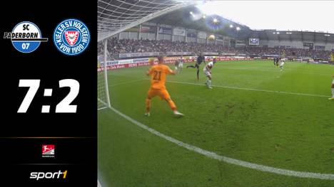 SC Paderborn Holstein Kiel 7 2 Tore und Highlights 2. Bundesliga