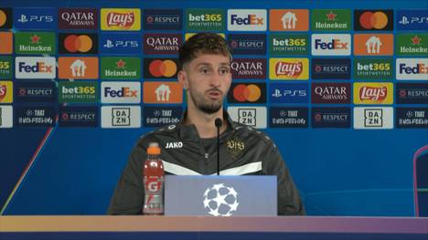 Nach der strittigen Szene zwischen Atakan Karazor und Maximilian Arnold klärt der VfB-Kapitän auf der Pressekonferenz auf, ob er nach dem Spiel Kontakt zu dem Wolfsburg-Spieler hatte.