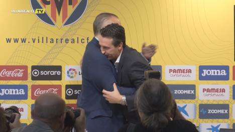 Der englische Premier-League-Klub Aston Villa hat mit Unai Emery einen neuen Trainer gefunden. Bei seiner Verabschiedung von Villarreal wurde Emery emotional.