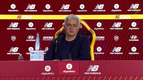 Roma-Trainer José Mourinho reagiert vor dem Spiel gegen Sampdoria auf einen Journalisten besonders genervt. Der Portugiese kritisiert den Kollegen und macht seine Meinung deutlich.