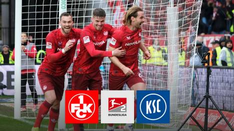 Der 1. FC Kaiserslautern hat seinen Höhenflug auch im Südwest-Derby gegen Karlsruhe fortgesetzt. Mit 3:1 setzte sich der FCK vor den eigenen Zuschauern durch.