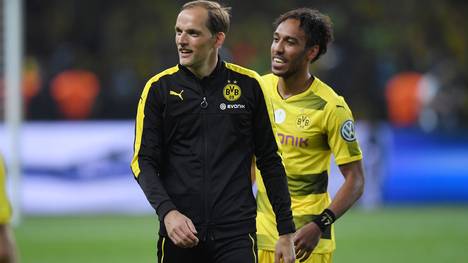 Chelsea-Coach Thomas Tuchel hat vor dem Liga-Duell mit dem FC Arsenal auf die gemeinsame BVB-Zeit mit Gunners-Stürmer Pierre-Emerick Aubameyang zurückgeblickt 