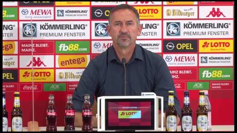 Nach dem Trainingsboykott im Rahmen der Suspendierung Adam Szalais bei Mainz 05 beziehen Sportvorstand Rouven Schröder und Trainer Achim beierlorzer Stellung.