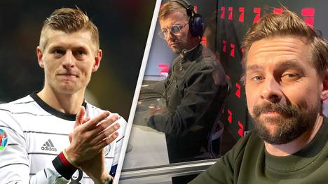 Klaas als Fußball-Kommentator - schon witzig genug. Bei seiner Strafaufgabe wird der Entertainer dann noch von Nationalspieler Toni Kroos angefunkt.