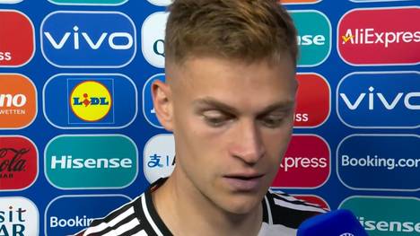 Nach dem Aus von Deutschland bei der UEFA EURO 2024 spricht Nationalspieler Joshua Kimmich.