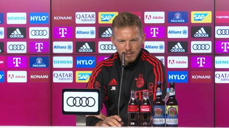 Vor dem Spiel gegen Augsburg scheitert der sonst immer so wortgewandte Bayern-Trainer Julian Nagelsmann auf der Pressekonferenz an dem Wort 'Akklimatisation'. 
