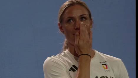 Nach ihrem Aus bei den olympischen Spielen in Paris wird Angelique Kerber im deutschen Haus gebührend verabschiedet.