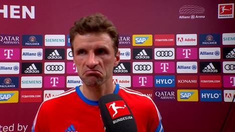 Der FC Bayern verliert gegen RB Leipzig und muss nun auf einen Patzer von Borussia Dortmund hoffen. Nach dem Spiel zeigt sich Thomas Müller sichtlich genervt. 