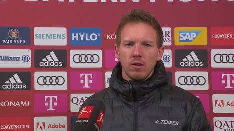Nach dem dritten Unentschieden in Folge kritisiert Bayern-Trainer Julian Nagelsmann seine eigenen Spieler. Mehr als diesen einen Punkt habe seine Elf nicht verdient. 