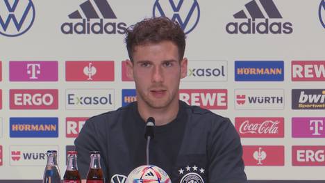 Auf der Pressekonferenz kurz vor der Nations League des DFB-Teams, spricht Leon Goretzka über den Fall Robert Lewandowski beim FC Bayern. Und gibt beiden Seiten einen Ratschlag. 