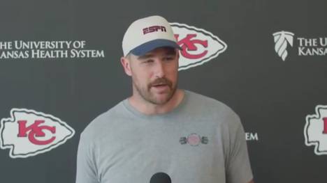 Denkt Publikumsliebling Travis Kelce etwa ans Aufhören? Der NFL-Star der Kansas City Chiefs unterstreicht erneut seine Liebe zum Football.