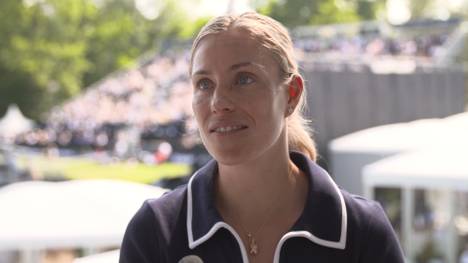 Angelique Kerber spricht im Rahmen des WTA-500-Events über die Teilnahme an den Olympischen Spielen und die Nominierungen.