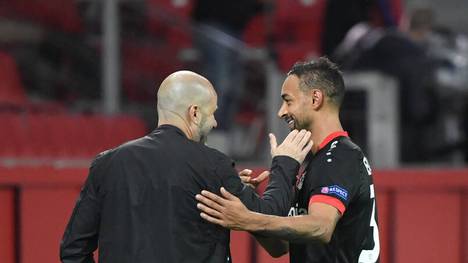 Bayer Leverkusen verliert am zweiten Spieltag der Europa League gegen Slavia Prag mit 0:1. Knackpunkt der Partie: Die rote Karte für Karim Bellarabi in der 22. Minute