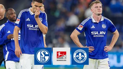 Der FC Schalke 04 verliert nach einer desaströsen 2. Halbzeit mit 3:5 gegen Darmstadt 89. Die Knappen zeigen sich nach eine 3:0-Führung völlig von der Rolle. 