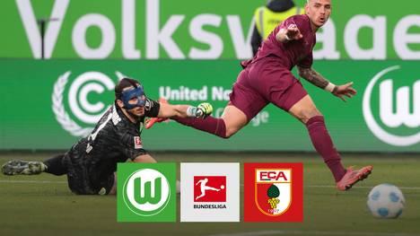 Der VfL Wolfsburg bestimmt gegen den FC Augsburg klar das Geschehen, stellt sich aber selbst ein Bein. Als vieles schon nach einem überraschenden Auswärtssieg aussieht, schlagen die Wölfe aber doch noch zu.