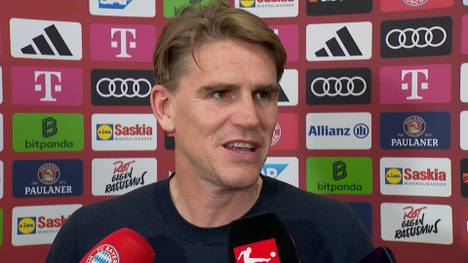 Der FC Bayern ist weiterhin auf der Suche nach einem neuen Trainer für die kommende Saison. Sportdirektor Christoph Freund erläutert nach dem 2:0-Sieg gegen Köln den aktuellen Stand.