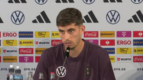 Auf der Pressekonferenz vor den Länderspielen des DFB-Teams gegen Japan und Frankreich kritisiert Kai Havertz die Fans von Deutschland.