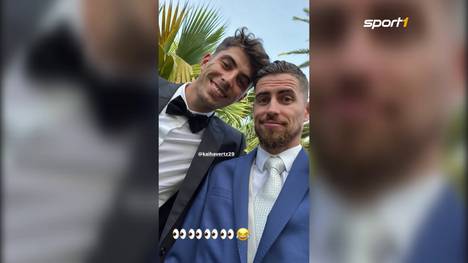 Kepa Arrizabalaga hat in Marballa geheiratet. Für Gesprächsstoff sorgte allerdings ein Foto von Kai Havertz mit einem Arsenal-Star. 