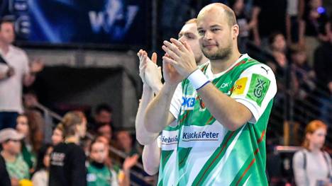 Paul Drux, Kapitän der Füchse Berlin, muss im Alter von 29 Jahren seine Handball-Karriere beenden. 