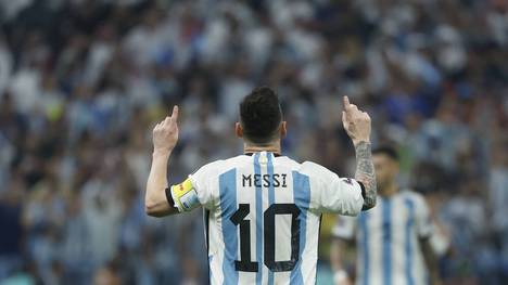 Der Traum von Lionel Messi und Argentinien lebt! Die Albiceleste steht nach einem 3:0-Erfolg gegen Kroatien im WM-Finale. 