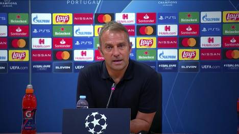 Der FC Bayern ist noch einen Sieg vom Triple entfernt. Nach dem Halbfinal-Erfolg über Lyon sieht Trainer Hansi Flick aber dennoch Verbesserungspotential im Spiel seiner Mannschaft.