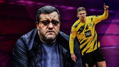 Englischen Medienberichten zufolge will der Top-Agent Haaland zum bestbezahlten Fußballer der Welt machen. Der Mirror behauptet, dass der Stürmer eine Million Pfund pro Woche verdienen soll. 