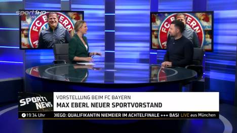 Max Eberl wurde am Dienstag beim FC Bayern als Sportvorstand vorgestellt. SPORT1 Chefreporter Stefan Kumberger hat den Auftakt live mitverfolgt und gibt exklusive Einblicke.