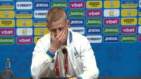 Vor dem WM-Play-off-Spiel gegen Schottland spricht Manchester Citys Oleksandr Zinchenko über die Situation in seiner Heimat.