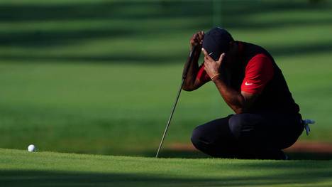 Superstar Tiger Woods erlebt am Schlusstag des US Masters in Augusta ein Fiasko. 
