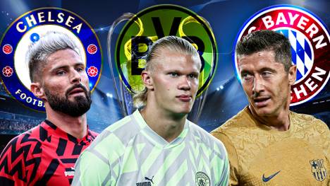 In der Gruppenphase der Champions League treffen einige Topstars auf ihren ehemaligen Verein. Aus deutscher Sicht besonders spannend: Die Rückkehr von Haaland und Lewandowski.