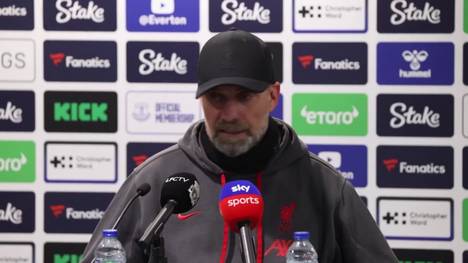 Nach der 0:2-Pleite im Merseyside-Derby gegen Everton gab Liverpool-Trainer Jürgen Klopp zu, dass sein Team Probleme vor dem Tor hat. Nach der Niederlage sitzt Liverpool nun drei Punkte hinter der Tabellenspitze.
