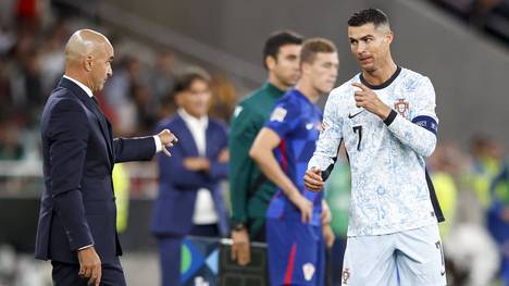 Vor dem Nations-League-Spiel gegen Schottland lobt Portugal-Trainer Roberto Martínez seinen Stürmer Cristiano Ronaldo - und erklärt, was ihn an seinem Superstar besonders fasziniert.