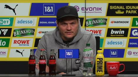 Auf der Pressekonferenz vor dem Bundesliga-Spiel von Borussia Dortmund gegen RB Leipzig spricht BVB-Trainer Edin Terzic über die Personallage bei den Borussen.