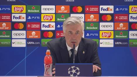 Real-Trainer Carlo Ancelotti blickt zufrieden auf das Hinspiel gegen den FC Chelsea, möchte aber nicht von einer Vorentscheidung sprechen. 