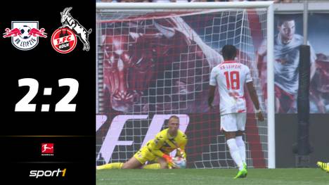 Der 1. FC Köln hat am 2. Spieltag der Bundesliga einen Punkt bei RB Leipzig eingefahren. Beim Comeback-Treffer von Timo Werner sieht Torwart Marvin Schwäbe nicht gut aus, 