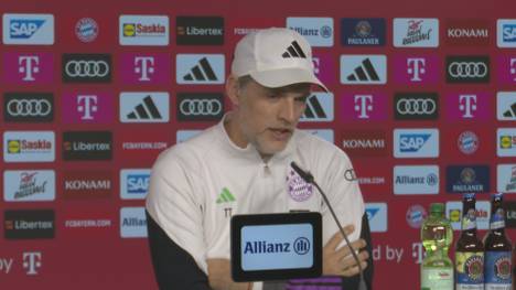 Bayern-Trainer Thomas Tuchel spricht über die bevorstehende Länderspielpause und den für Deutschland gesperrten Leroy Sané. 