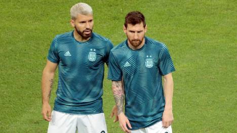 Sergio Agüero und Lionel Messi sind befreundet. Sollte der City-Stürmer zu Barca wechseln, könnte das Messi vielleicht zum Verbleib bewegen.