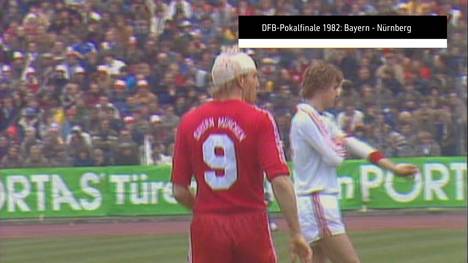 Beim DFB-Pokal-Finale 1982 sorgte Dieter Hoeneß mit seinem Turban-Tor für die Entscheidung. Diese und weitere Klassiker des FC Bayern München gibt es am Ostersonntag ab 15 Uhr auf SPORT1.