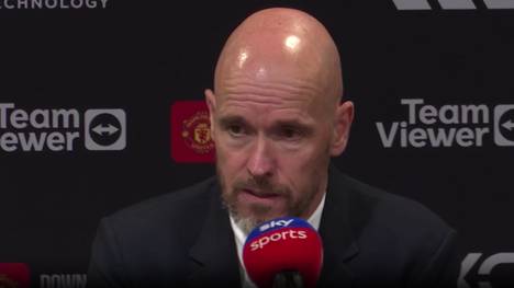 Erik ten Hag zeigt sich nach der Saison mit Manchester United arg enttäuscht - und lobt dennoch die Anhänger der Red Devils. 