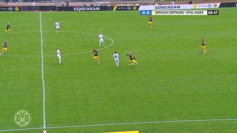 Beim Benefizspiel in Hagen sehen die Zuschauer zwölf BVB-Tore und das Debüt von Marin Pongracic. Hier gibt es die Highlights im Video.