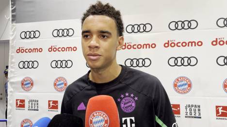 Bayern-Youngster Jamal Musiala äußert sich über das Testspiel gegen Manchester City in Tokio, die Saisonvorbereitung und über einen möglichen Wechsel von Harry Kane zu den Münchnern.