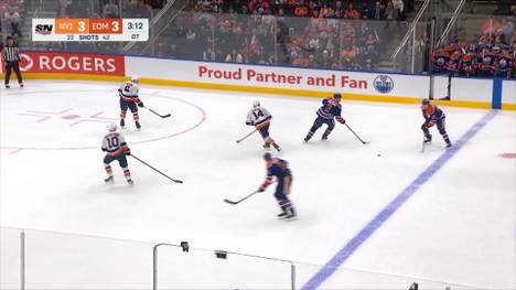 Was für ein Traum-Duo! Wieder sind es Leon Draisaitl und Connor McDavid, die auf dem Eis den Unterschied machen und die Oilers zum Sieg führen. 