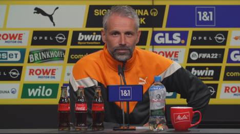Auf der Pressekonferenz des BVB vor dem letzten Heimspiel der Saison macht Trainer Marco Rose ein offizielles Statement zum Abschied von Erling Haaland und erzählt eine lustige Anekdote. 