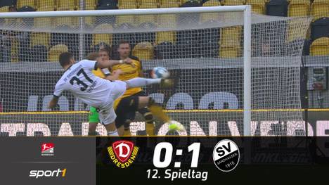 Der SV Sandhausen hat mit einem 1:0 drei Punkte aus Dresden entführt. Spieler des Tages war der ehemalige Dresdner Testroet, der den entscheidenden Treffer erzielte.
