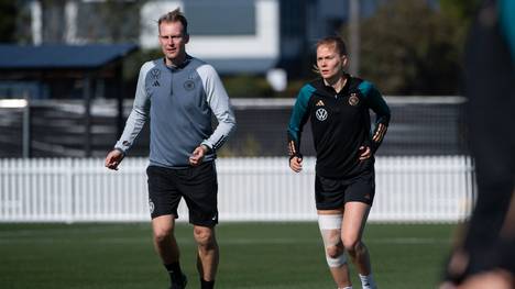 Das Verletzungspech bei den DFB-Frauen geht weiter. Jetzt droht auch Sjoeke Nüsken auszufallen.