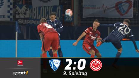 Eintracht Frankfurt steckt in der Bundesliga weiter tief im Keller. Die Bayern-Bezwinger müssen sich dem VfL Bochum geschlagen geben.