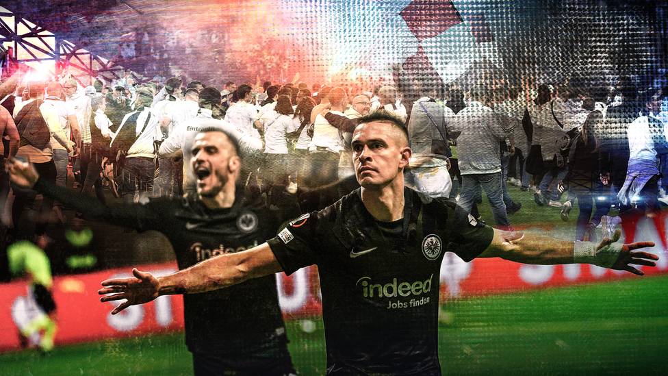 Eintracht Frankfurt steht nach dem 1:0-Sieg im Rückspiel gegen West Ham United im Finale der Europa League. Einmal mehr sorgten die Fans für Gänsehaut-Momente.