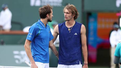 Nächste Runde im Tennis-Zoff zwischen Alexander Zverev und Daniil Medvedev.